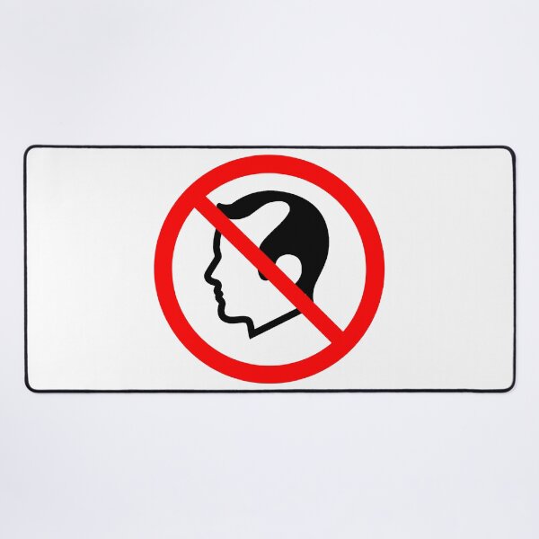Item preview, Bald men prohibited designed and sold by NF Designs Studio DTF.