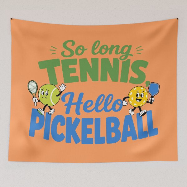 Item preview, So long Tennis hello pickleball - funny pickleball designed and sold by Colorfulman.
