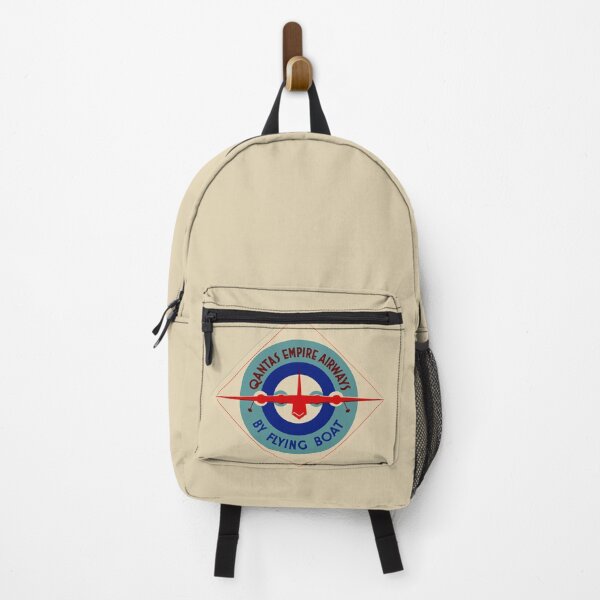 Artikelvorschau, Vintage-Fluggesellschaft Qantas Empire Airways Flugboot entworfen und verkauft von Speedbirddesign.
