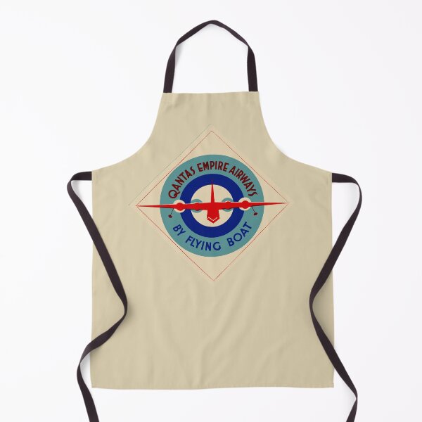 Item preview, Vintage Airline Qantas Empire Airways Flying Boat designed and sold by Speedbirddesign.
