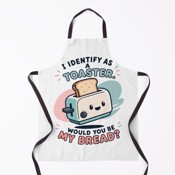 Item preview, I Identify As A Toaster. Would You Be My Bread? designed and sold by FloatingToaster.