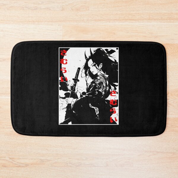 Item preview, Cyberpunk Japanese Samurai Asian Girl Warrior Ninja Manga Aesthetic Anime Goth Grunge #999 designed and sold by mika-gallery.