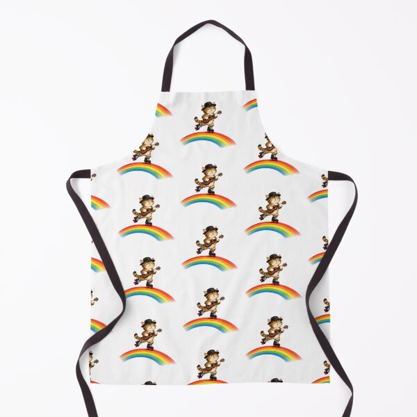Item preview, Rainbow Cat – Roller Skating ukelele Design designed and sold by Dogandesighn.