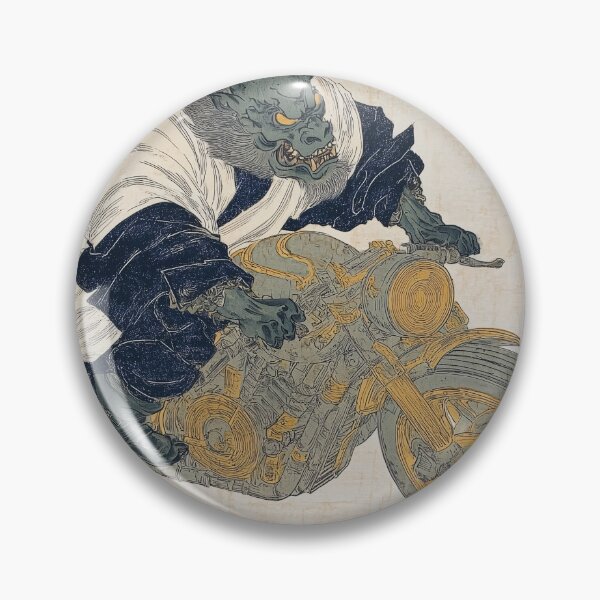 Item preview, Oni Demon on a Motorcycle designed and sold by lautir.