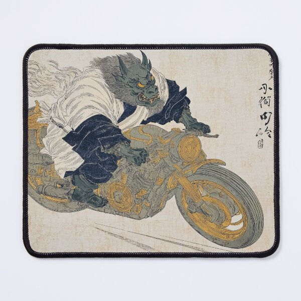Item preview, Oni Demon on a Motorcycle designed and sold by lautir.