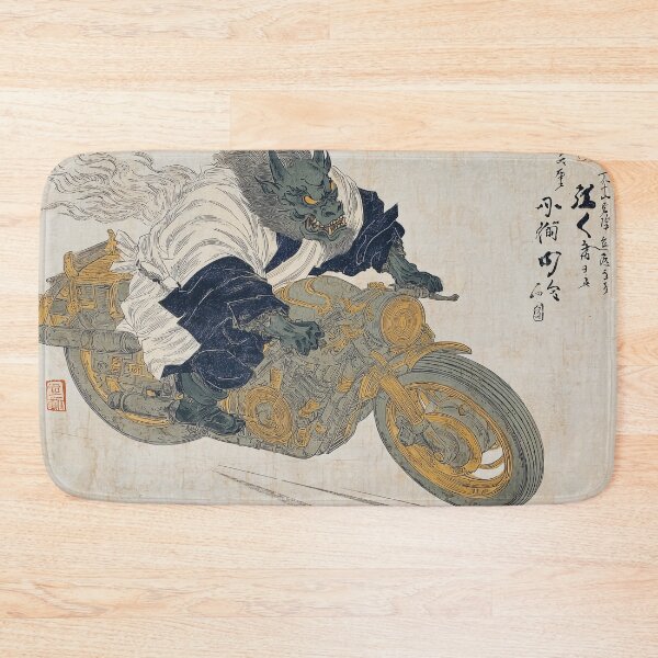 Item preview, Oni Demon on a Motorcycle designed and sold by lautir.