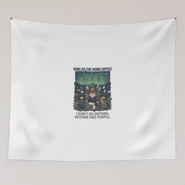 Item preview, King Of the Home Office designed and sold by IntrovertEngineer11.
