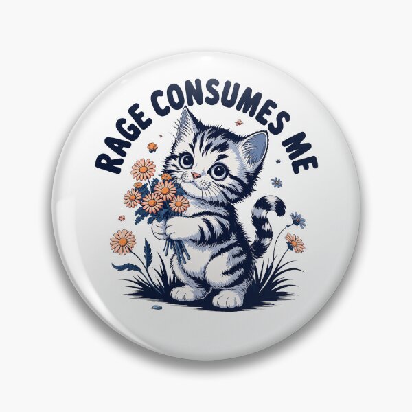 Item preview, Rage Consumes Me designed and sold by Ellafeingold.
