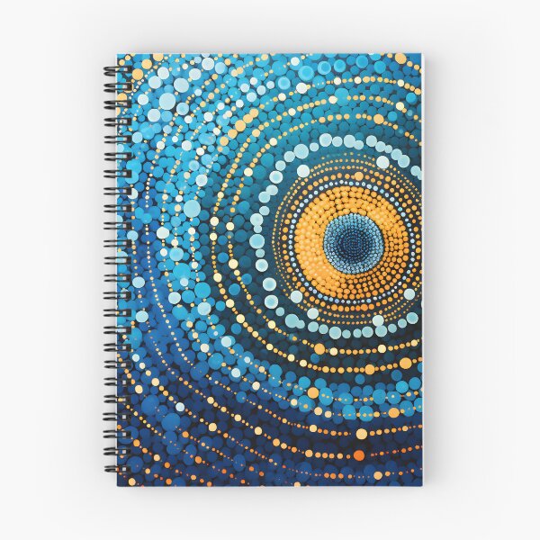 Item preview, Aboriginal Inspired Dot Art - With Ocean Deep designed and sold by GrinGalore.