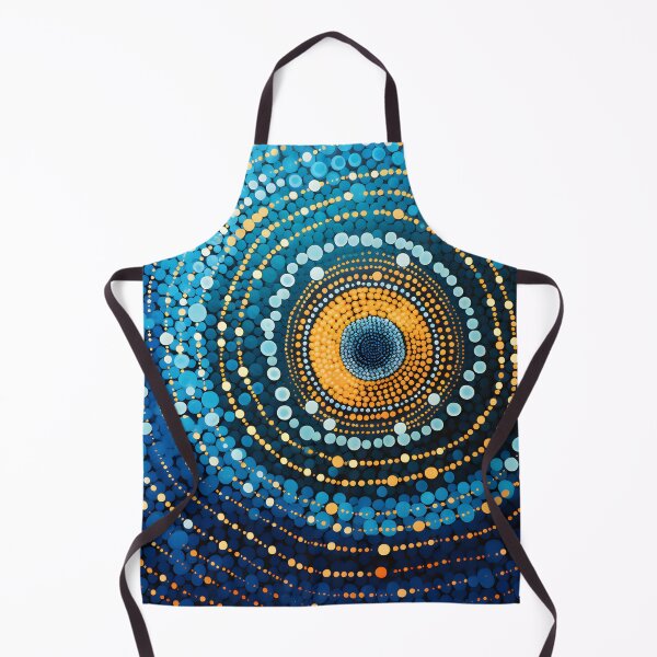Item preview, Aboriginal Inspired Dot Art - With Ocean Deep designed and sold by GrinGalore.
