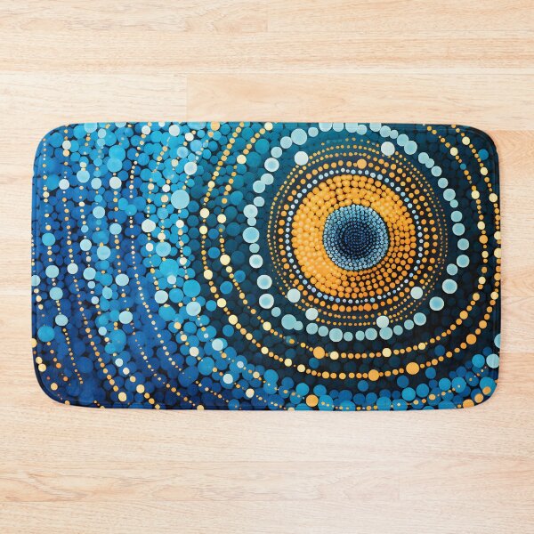 Item preview, Aboriginal Inspired Dot Art - With Ocean Deep designed and sold by GrinGalore.