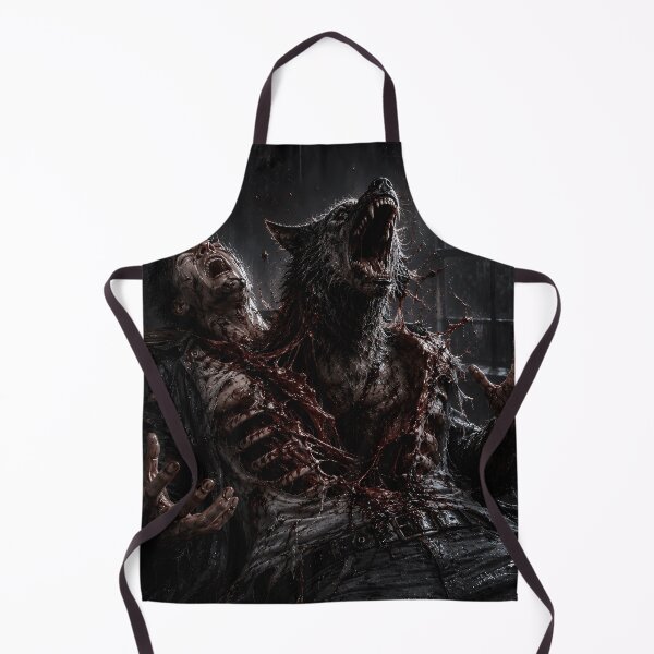 Item preview, Werewolf Ripping Shirt – Chest Burster Horror Transformation Design designed and sold by The Confluence.