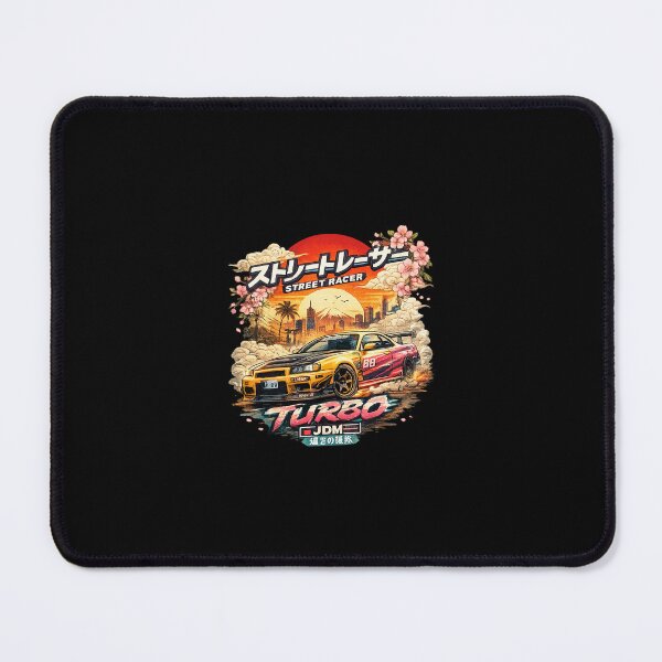 Item preview, Tokyo Turbo JDM Street Racer T-Shirt - Japanese Drift Car Anime Street Wear Tee designed and sold by yasinakmanart.
