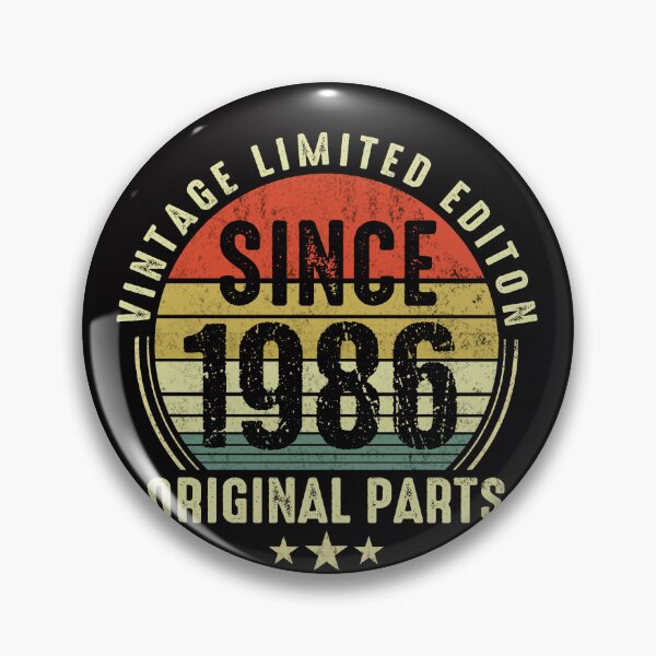 Item preview,  Vintage 1986, 40th Birthday Gift Distressed Design designed and sold by FernaRoje.