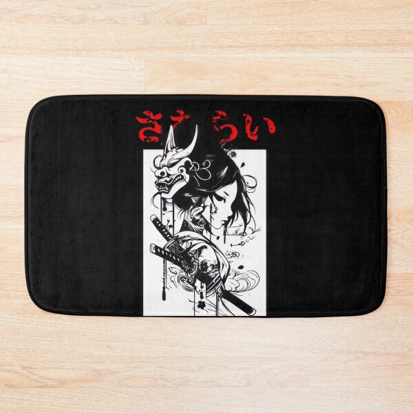 Item preview, Cyberpunk Geisha Girl Samurai Warrior Anime Streetwear #360 designed and sold by mika-gallery.