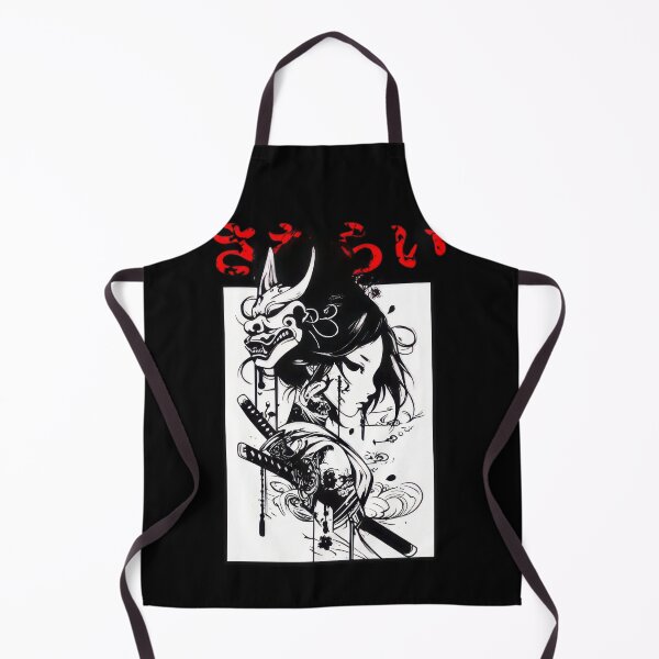 Item preview, Cyberpunk Geisha Girl Samurai Warrior Anime Streetwear #360 designed and sold by mika-gallery.