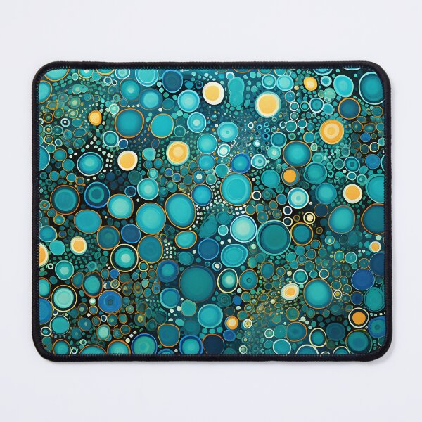 Item preview, Aboriginal Inspired Dot Art - With Bubbles in the Ocean Depths designed and sold by GrinGalore.