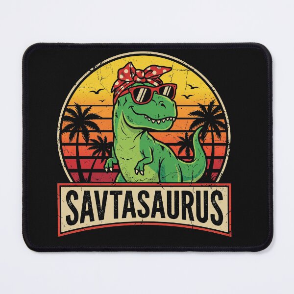 Item preview, Savtasaurus Retro 80s Sunset T-Rex Dinosaur T-Shirt designed and sold by AdyKurniawan.