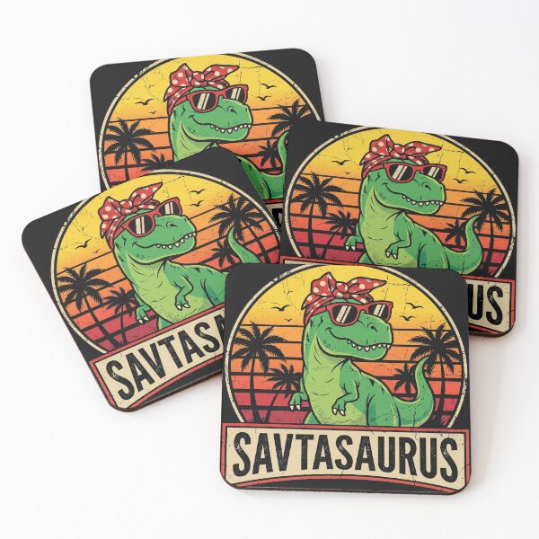 Item preview, Savtasaurus Retro 80s Sunset T-Rex Dinosaur T-Shirt designed and sold by AdyKurniawan.