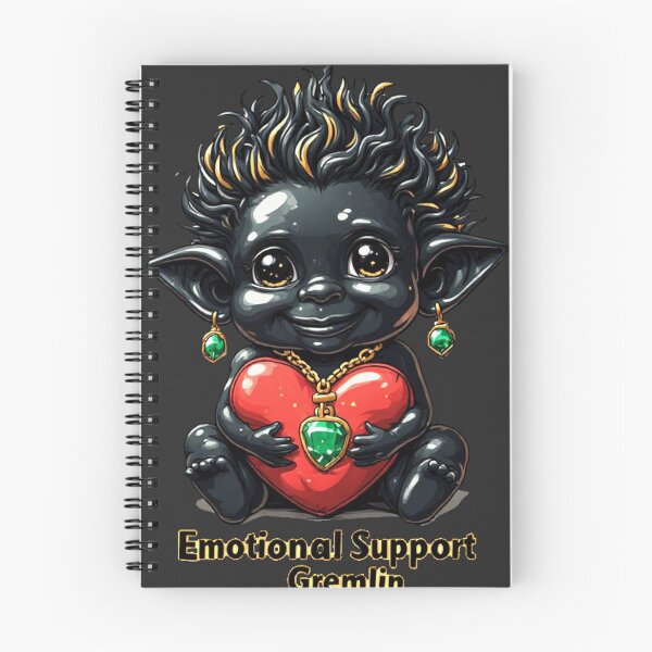 Item preview, Gremoji Society - Emotional Support Gremlin_ No.03 designed and sold by Shift-Bloom.