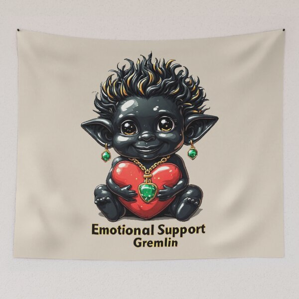 Item preview, Gremoji Society - Emotional Support Gremlin_ No.03 designed and sold by Shift-Bloom.