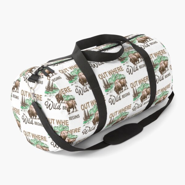Item preview, Out Here The Wild Begins designed and sold by wesdesignshop.
