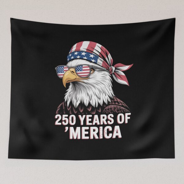 Item preview, Eagle 250 Years of Merica 4th of July USA 250 Anniversary designed and sold by sailorjessiArt.