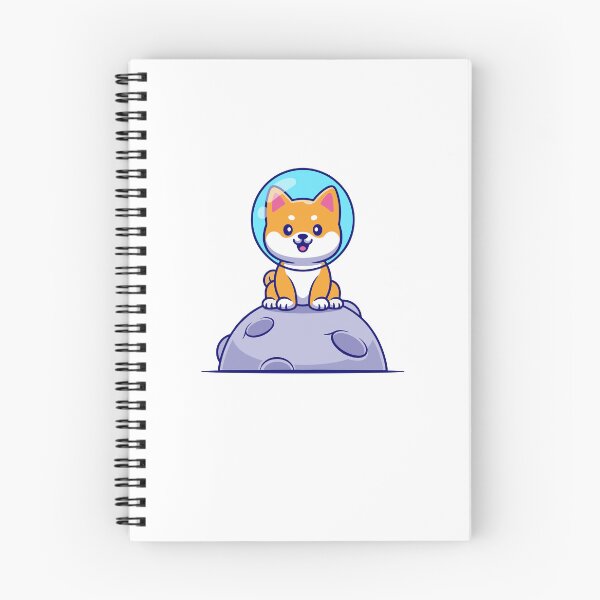 Item preview, Cute Astronaut Shiba Inu Dog on the Moon designed and sold by Madelene É 	 Monjeau.