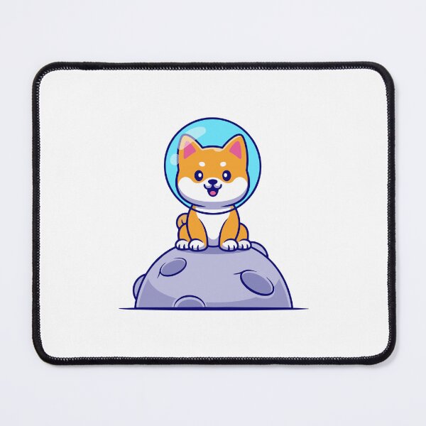 Item preview, Cute Astronaut Shiba Inu Dog on the Moon designed and sold by Madelene É Monjeau.