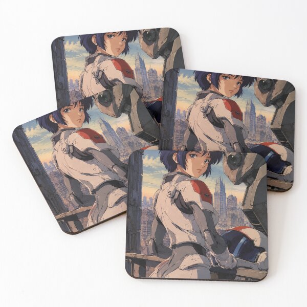 Item preview, Vintage Cyberpunk Anime Girl Balcony Pilot designed and sold by bapupa.