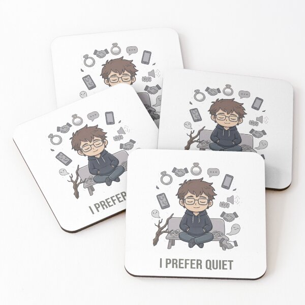 Item preview, I Prefer Quiet designed and sold by IntrovertEngineer11.