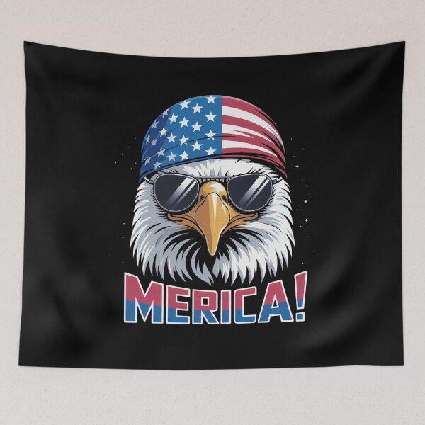 Item preview, Eagle Merica 4th of July Merica  American designed and sold by sailorjessiArt.