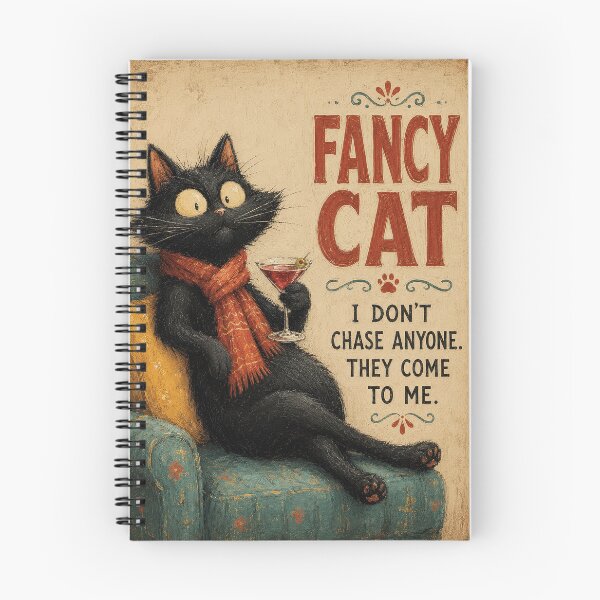Item preview, Fancy Cat They Come To Me designed and sold by Erika Kaisersot.