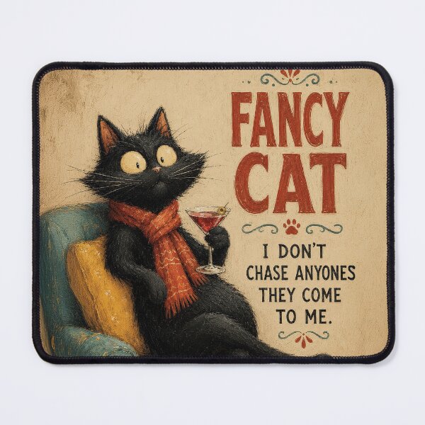 Item preview, Fancy Cat They Come To Me designed and sold by Erika Kaisersot.