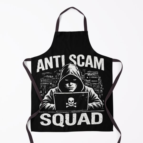Item preview, ANTI SCAM SQUAD Cyber Security Vintage Hacker Style designed and sold by NeO² Studio.