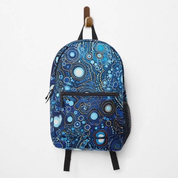 Item preview, Aboriginal Inspired Dot Art - With Deep Ocean Bubbles designed and sold by GrinGalore.