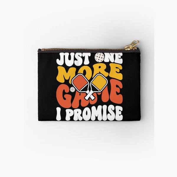 Item preview, Just One More Game I Promise Funny Pickleball Retro Groovy designed and sold by MavtM.