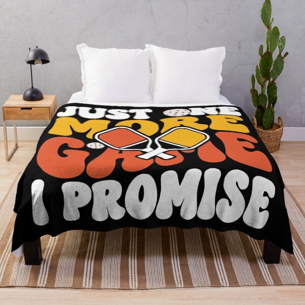 Item preview, Just One More Game I Promise Funny Pickleball Retro Groovy designed and sold by MavtM.
