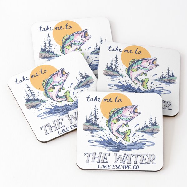 Aperçu de l'œuvre Emmène-moi à l'eau, évasion du lac créée et vendue par wesdesignshop.