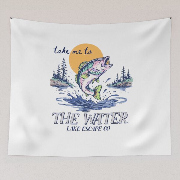 Item preview, Take Me To The Water Lake Escape designed and sold by wesdesignshop.