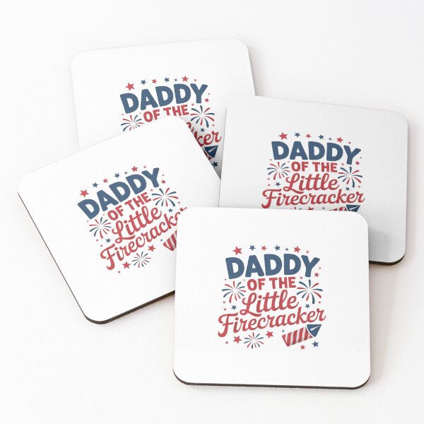 Item preview, Daddy of the little firecracker Fourth of July Birthday designed and sold by sailorjessiArt.