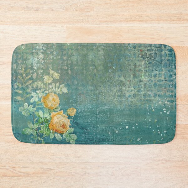 Item preview, Golden Roses in Quiet Water designed and sold by The Blue Window.