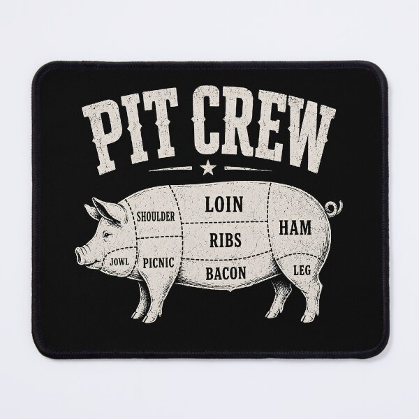 Item preview, Pit Crew BBQ Barbeque designed and sold by zoes-ink.