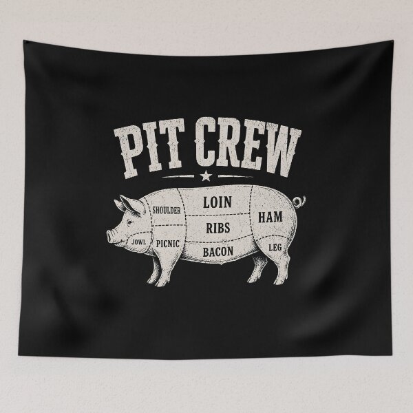 Item preview, Pit Crew BBQ Barbeque designed and sold by zoes-ink.