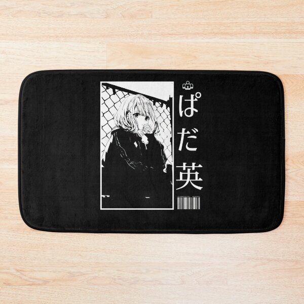 Item preview, Lofi Study Manga Anime Girl Aesthetic Japan Black #800 designed and sold by mika-gallery.