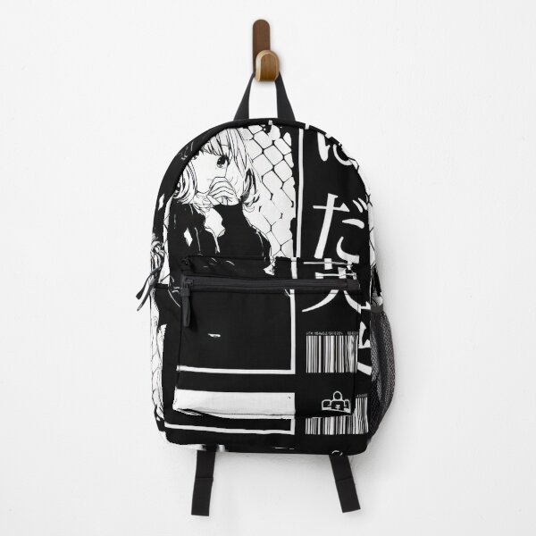 Item preview, Lofi Study Manga Anime Girl Aesthetic Japan Black #800 designed and sold by mika-gallery.