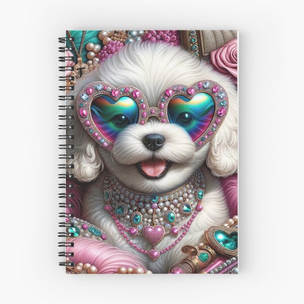 Item preview, Glamorous Bolognese  with Heart Sunglasses designed and sold by Wags & Tails.