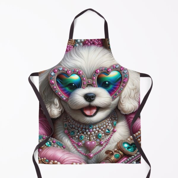 Item preview, Glamorous Bolognese with Heart Sunglasses designed and sold by Wags & Tails.