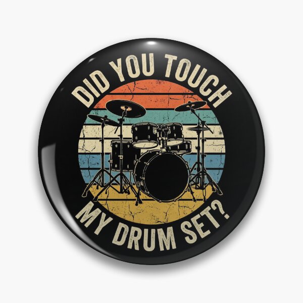 Item preview,  Did You Touch My Drum Set? designed and sold by dudelinart.