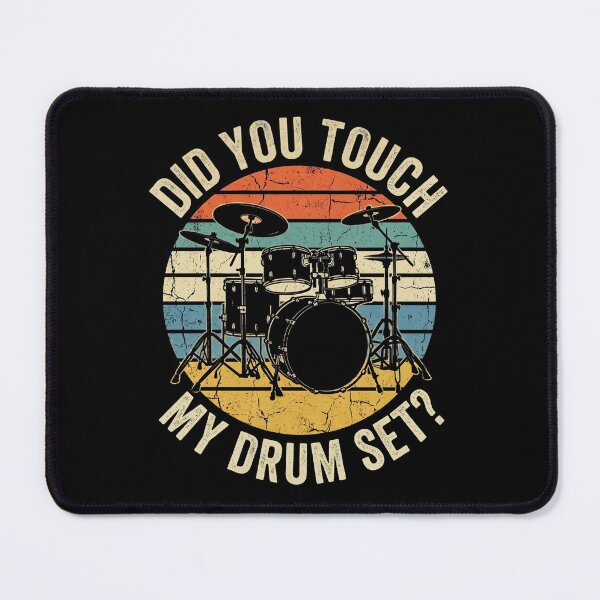 Item preview,  Did You Touch My Drum Set? designed and sold by dudelinart.